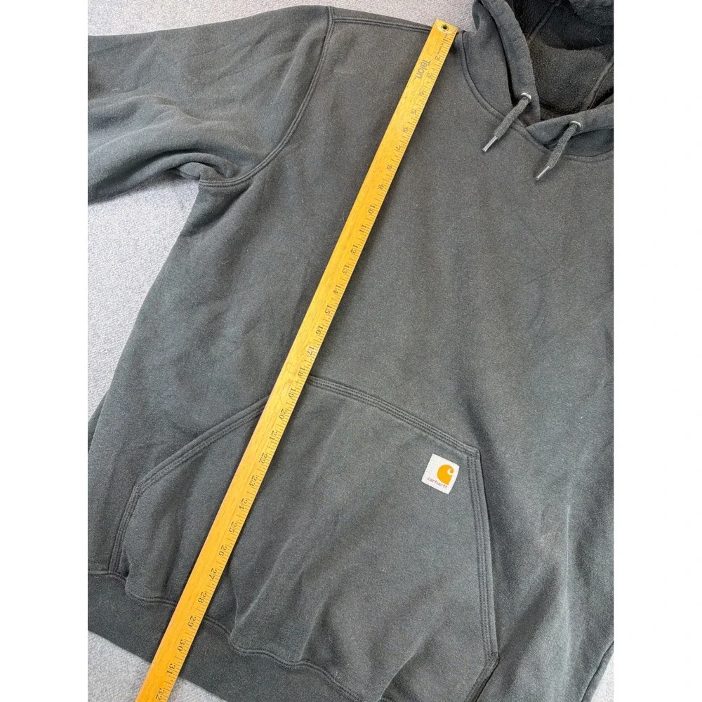 Carhartt‎ Hoodie Mens XL Original Fit Sleeve Logo Graphic Sweatshirt Heavy